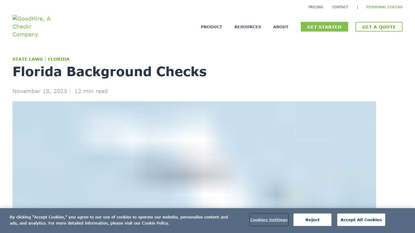 Florida Background Checks: Fast, Accurate & Compliant GoodHire