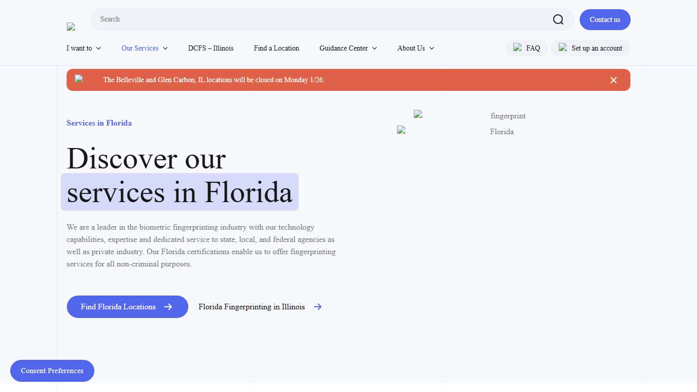 Accurate Biometrics Florida Level 2 Background Checks